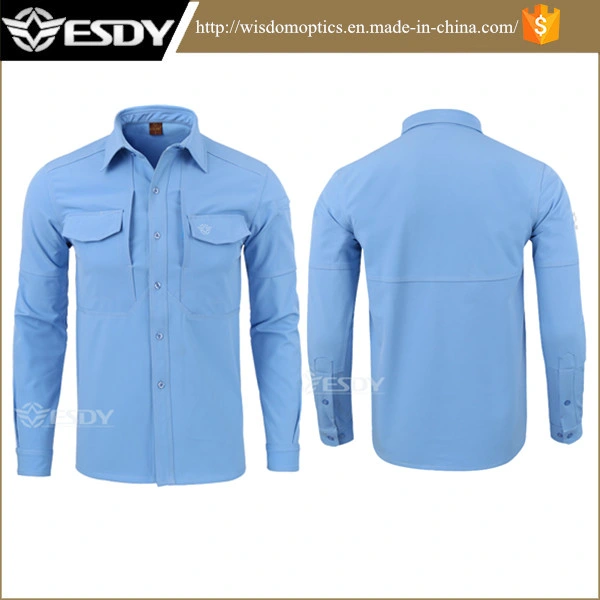 Esdy 11 Color Long Sleeve Soft Shell Tactical Style Fleece Warm Lined Thermal Shirt