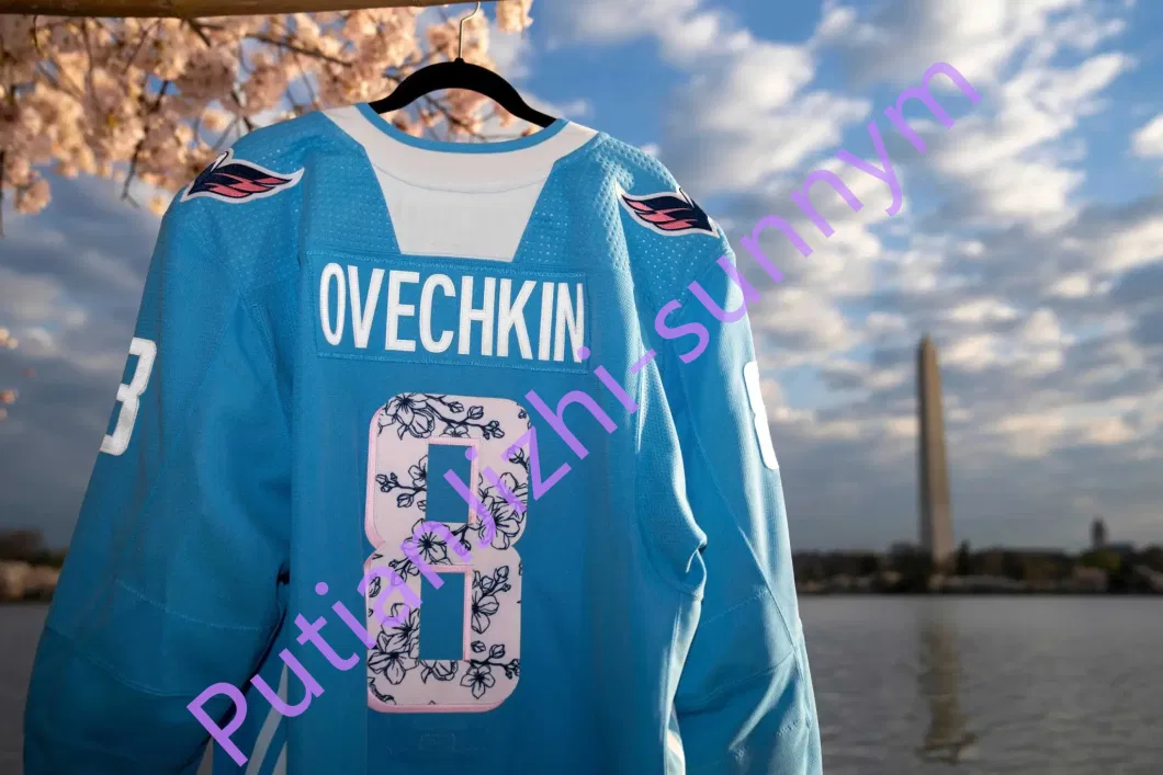 Washington Capitals Personalized 2024 Cherry Blossom Hoodie Hockey Baseball Jersey T Shirt Long Sleeve Print Stitched Wholesale &amp; Retail