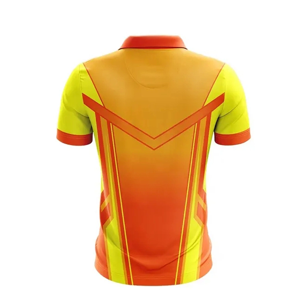 Running Jersey Sublimated Custom T-Shirts 100% Polyester Sublimation Polo Shirt