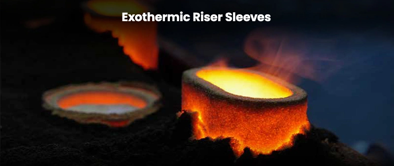 Refractory Foundry Riser Thermal Insulation Materials Exothermic Sleeves for Iron Steel Casting