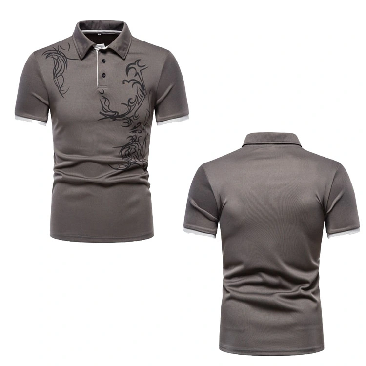 Wholesale Men Clothing Golf Polo T Shirt Mesh Polyester Quick Dry Polo Shirt