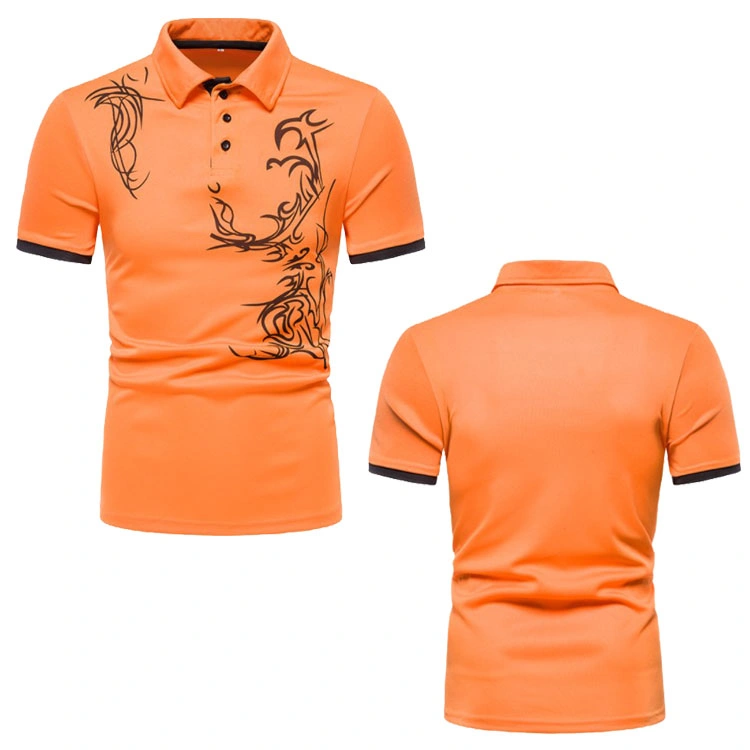 Wholesale Men Clothing Golf Polo T Shirt Mesh Polyester Quick Dry Polo Shirt