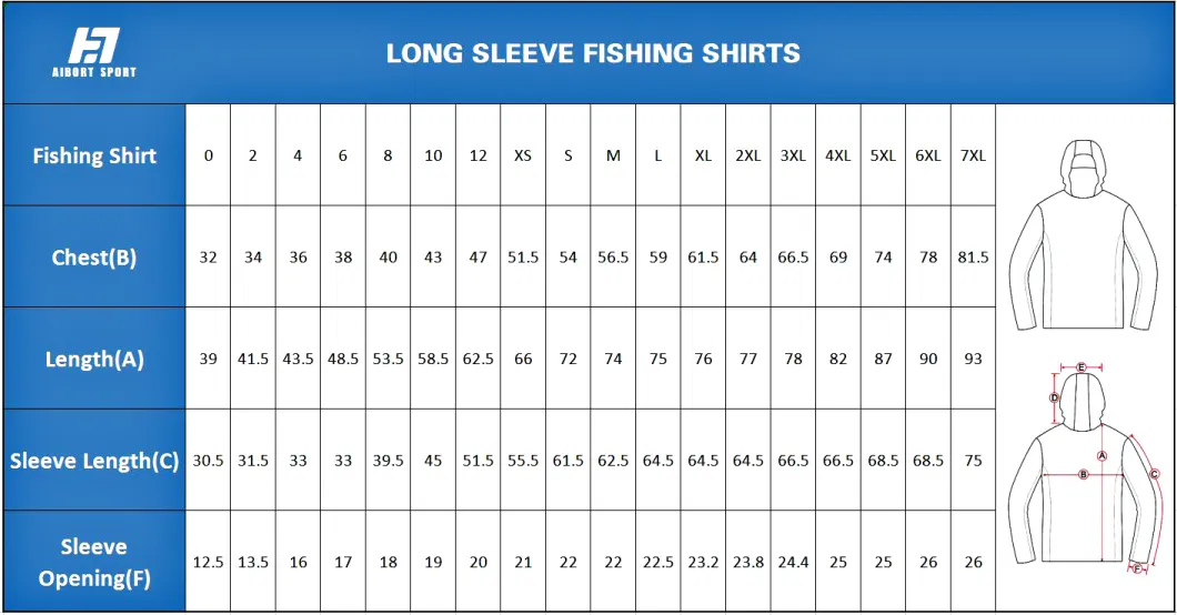 Aibort Custom High Quality Outdoor Children&prime;s Sublimation 100% Polyester UV Protection Camo Quick Dry Hooded Fishing T Shirts