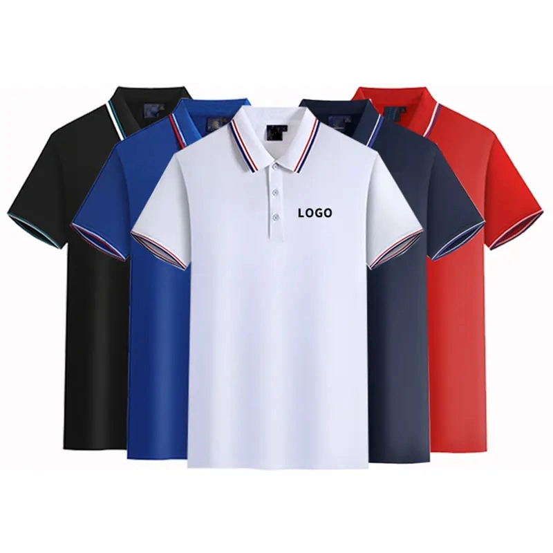 Custom Print Plain Summer Polo Men Tshirt Wholesale Cotton Short Sleeve Pique Mens Golf Polo Shirts with Your Logo