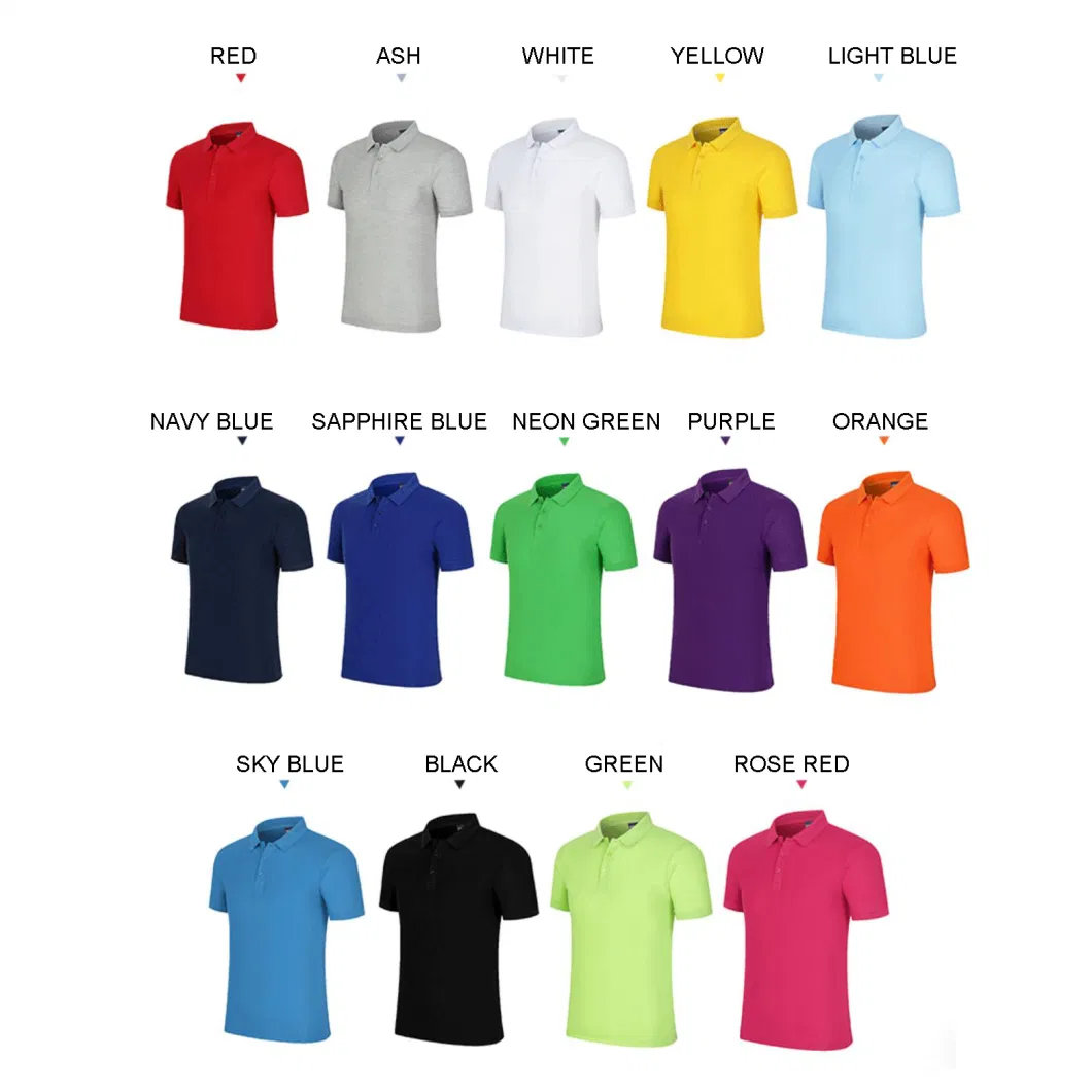 Man Clothes T-Shirt Polo Tshirts 100 Cotton Polyester Mens Polo Shirt