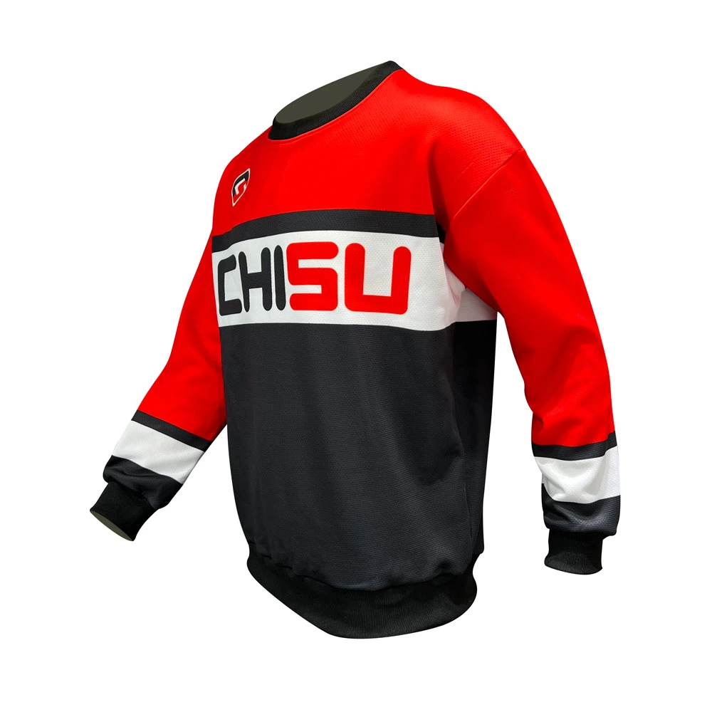 Design Embroidery Custom Sublimation Quick Dry Breathable Gym Long Sleeve Compression Running