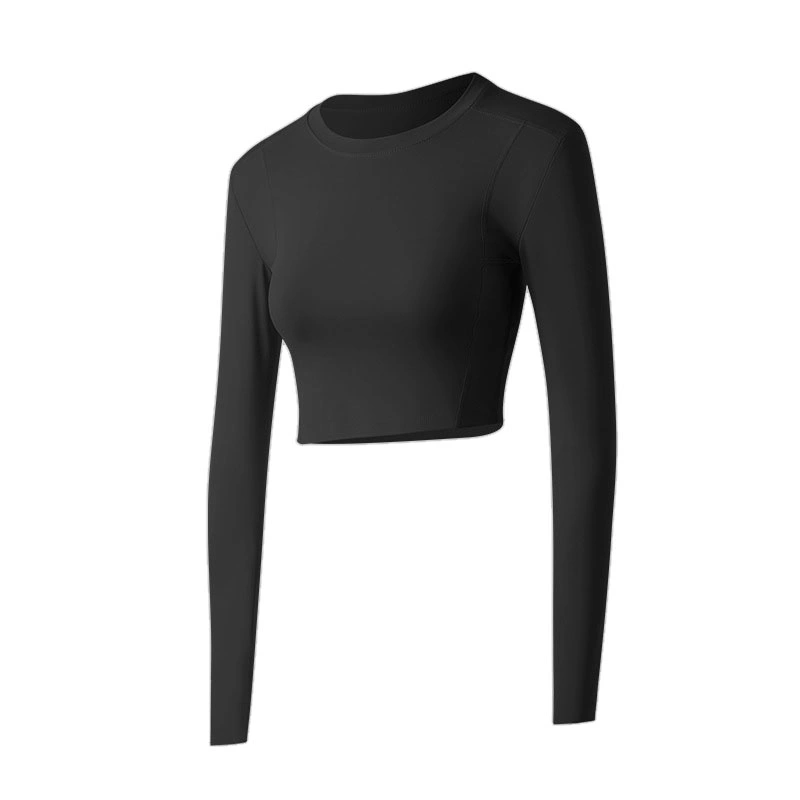 Custom Women Long Sleeve Yoga Tops Wholesale Girls Workout Sports Shirt Women