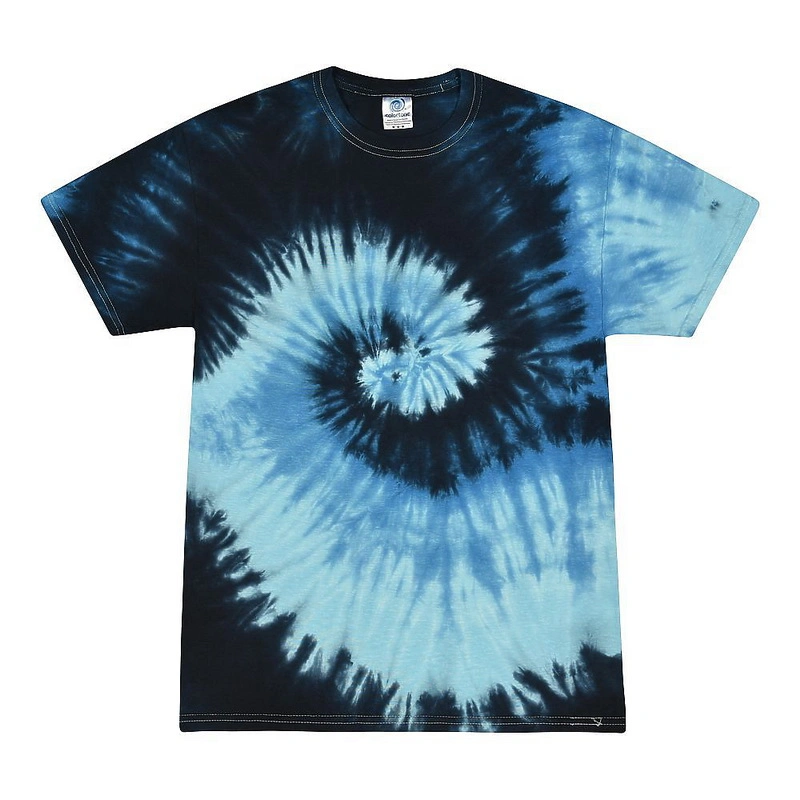 Tee Wholesale Free Sample Customized Printing Tshirt Private Label Soft Round Neck T Shirts Custom Logo Cotton Tie Dye Mens Shirt