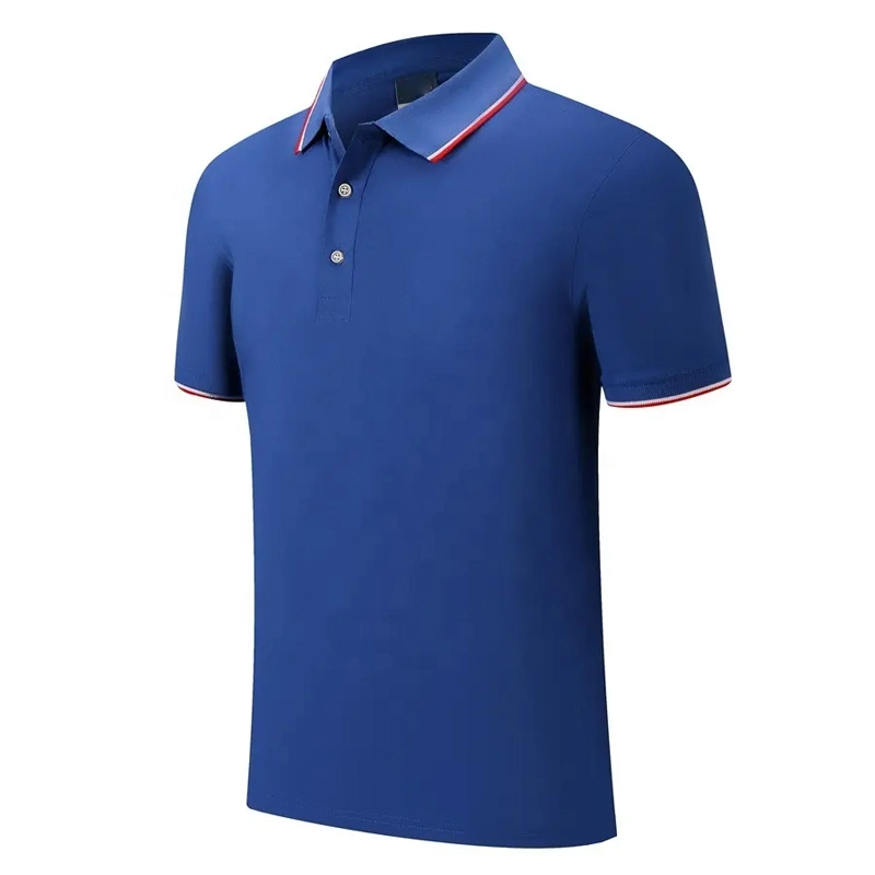 OEM/ODM Men Polo Shirt Blank Short Sleeved 100% Cotton Pique High Quality Mens Polo Shirts