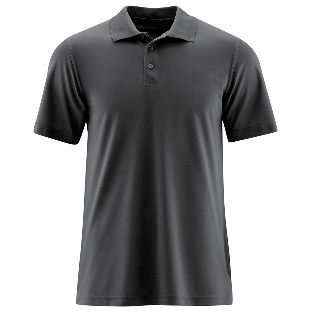 Men Summer Casual Polyester Cotton Short Sleeve Breathable Pique Golf Tennis Big Polo Shirt