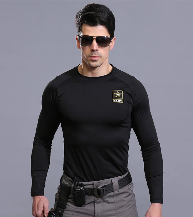 Esdy Outdoor Fleece Thermal Underwear Shirt Tactical Long Sleeves Shirts