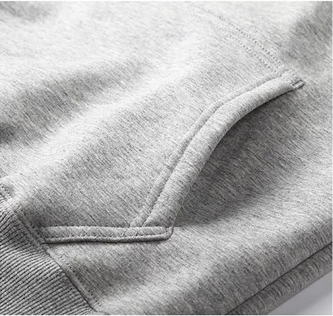 Custom High Quality Soft Cotton Fleece Hoody Puff Print Plain Oversized Heavyweight 340 GSM Hoodies