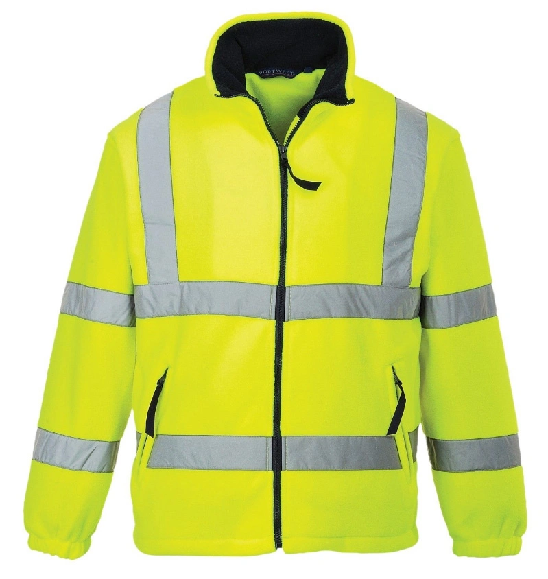 Hot Selling Long Sleeve Winter Clothing High Visibility Fluorescent Reflective Safety Jackets