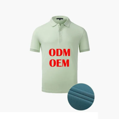 Custom Logo Sublimation Golf Promotional Plus Size Polo de punto Para hombres