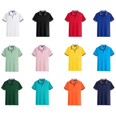 Fábrica al por mayor estilo de moda Logo personalizado algodón bordado de alta calidad Polo unisex