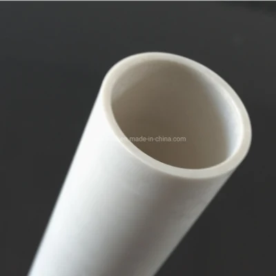 Industriales de Alta Pureza de nitruro de aluminio de tubo de Cerámica de ALN / Funda Tubo /