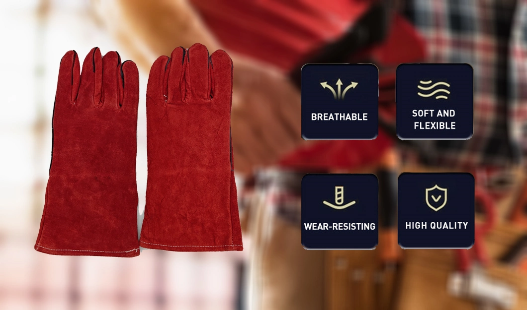 Hand Protective Durable Long Sleeves Available in All Sizes and Colors Welding Gloves