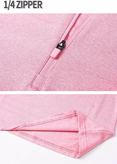 Long Sleeve Performance T-Shirt Running Rash Guard T-Shirt Girls T-Shirts&Polo Shirts