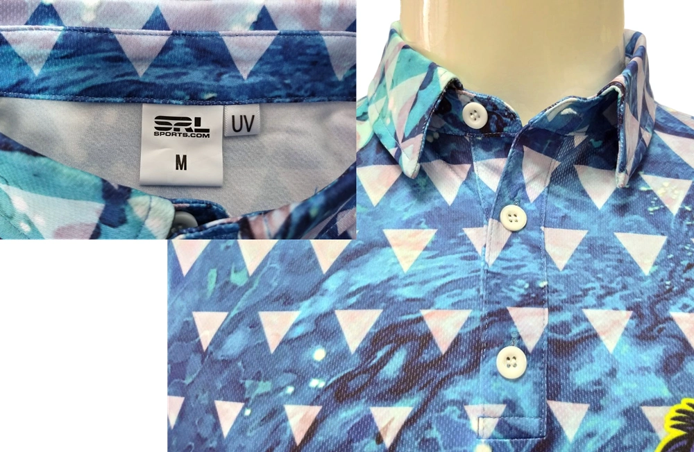 Wholesale T Shirts Custom Fishing Shirts 100%Polyester Long Sleeve Sublimation Fishing Wear