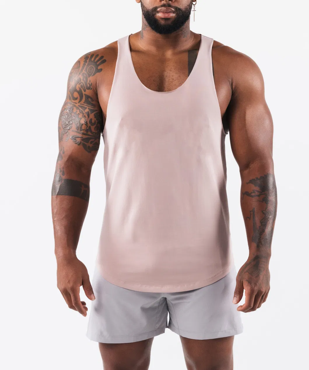 Wholesale Latest Clothing Sportwear Singlets Men Fitness Sports Leisure Vest