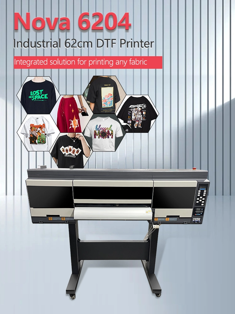 Rainbow Dtf Drucker for Polo Shirts Robes Impressora Dtf