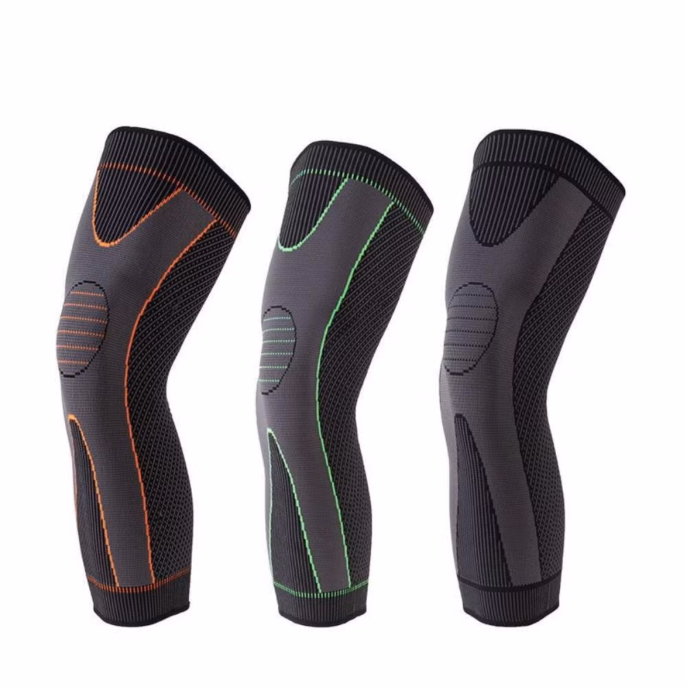 Sports Knee Pads Full Leg Compression Long Sleeve Protect Leg for Men Women for Basketball Arthritis Cycling Sport Bl19931