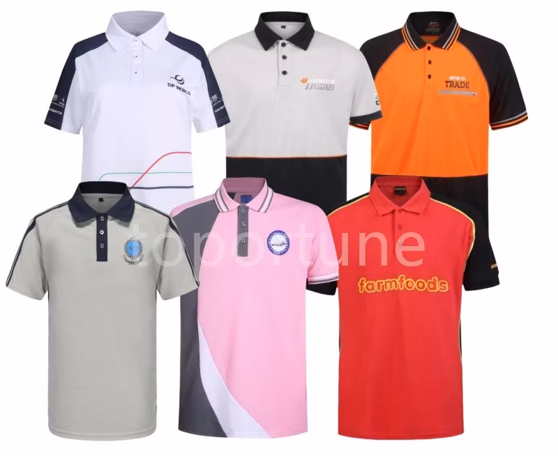 Custom Printing Embroidery Sublimation Logo Slim Fit Breathable Quick Dry Business Work Uniform Casual Sports Men&prime;s Polo Shirt