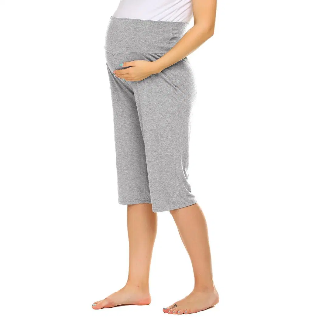 in Stock Solid Pregnant Sleeping Pajama Pants