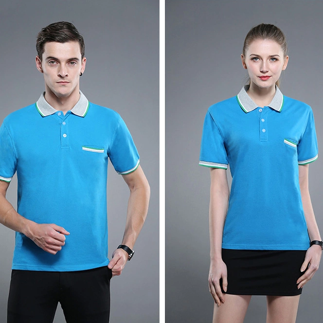 Factory Fashion Style Custom Logo Cotton High Quality Embroidery Unisex Polo Shirt