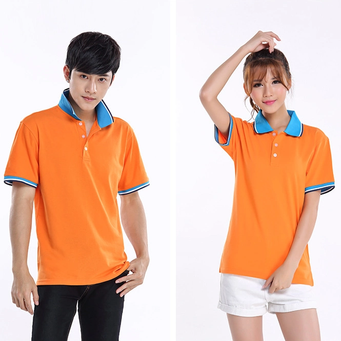 Wholesale High Quality Cotton Blank Men&prime;s Custom Embroidered Logo Polo Shirt