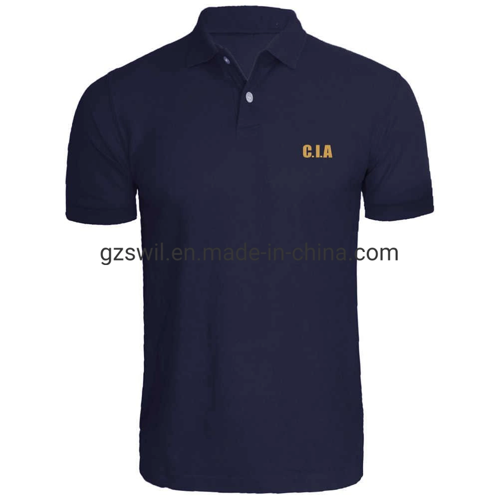 Summer Cotton Short Sleeve Polo Shirt Custom Logo Fashion