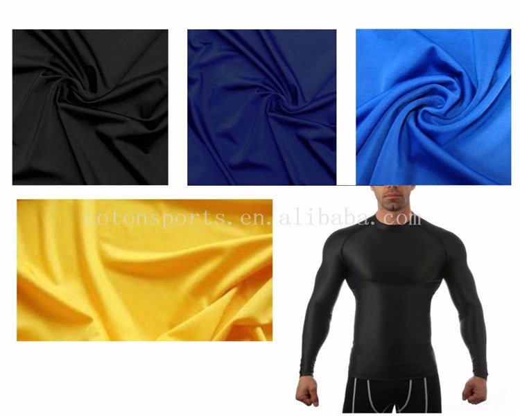 Men Compression Shirt Sports Gym Bodybuilding Long Sleeve Black Running Gym Shirt