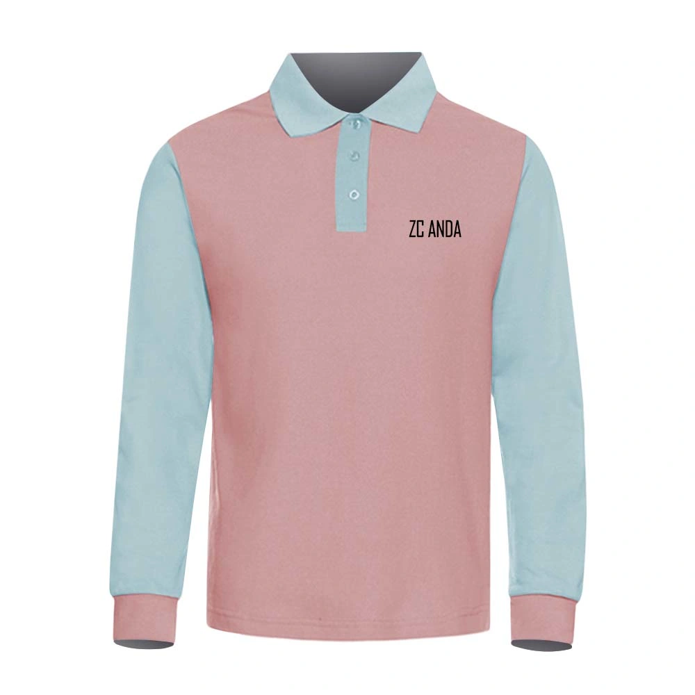 Youthful Men Sports Polyester and Cotton Blend Polo T Shirts Wholesale Custom Logo for It