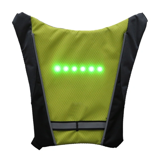 Sport Protective LED Luminous Signal Hi Visibility Cycling Vest Safety Vest