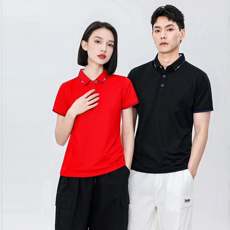 Summer High-Quality Cheap Short Sleeve Company Group Logo Custom Unisex Polo Shirt