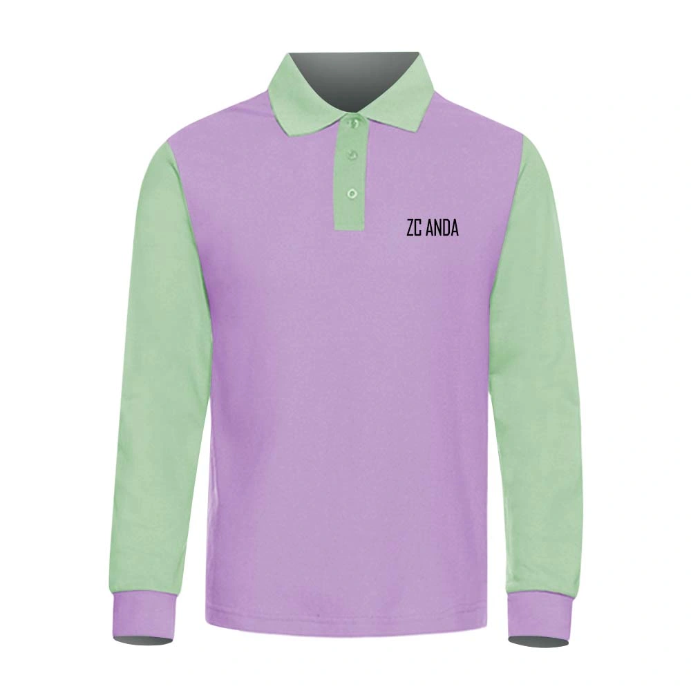 Youthful Men Sports Polyester and Cotton Blend Polo T Shirts Wholesale Custom Logo for It