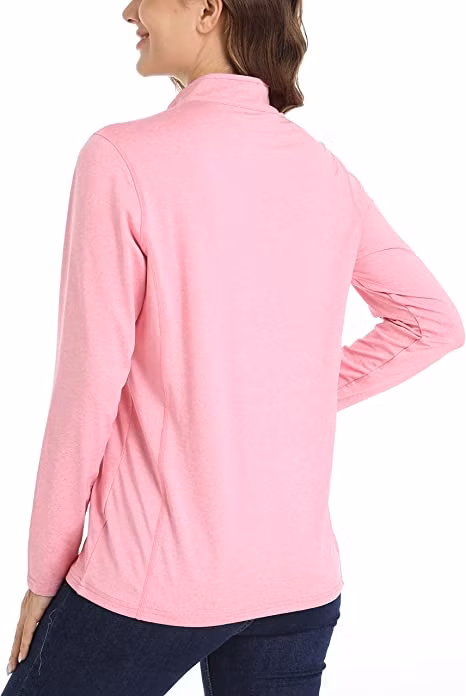 Long Sleeve Performance T-Shirt Running Rash Guard T-Shirt Girls T-Shirts&Polo Shirts