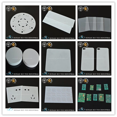 High Purity Industrial Aln Aluminum Nitride Ceramic Tube / Pipe / Sleeve