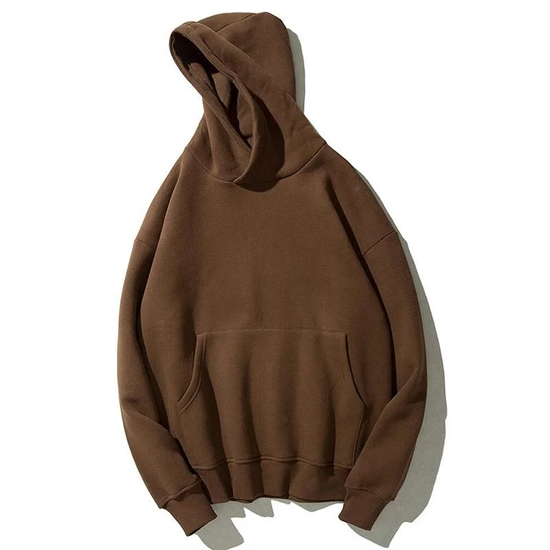 Factory Wholesales Customized OEM ODM Unisex Hoodies Kangaroo Pocket Sweater Knit Coat 100% Cotton Hoodies Knit apparel