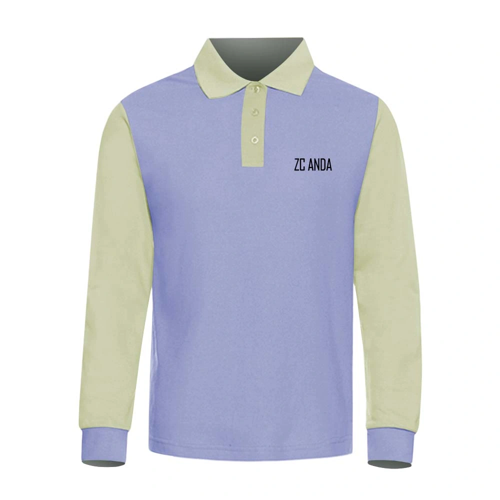 Youthful Men Sports Polyester and Cotton Blend Polo T Shirts Wholesale Custom Logo for It