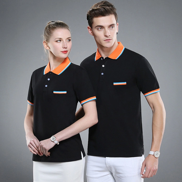 Factory Fashion Style Custom Logo Cotton High Quality Embroidery Unisex Polo Shirt