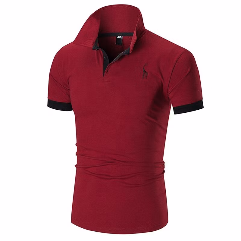 Summer Clothing Casual Sport Men Polo T Shirt Custom Logo Embroidery Fitness Golf Sport Gym Workout Casual Polo Shirts for Men