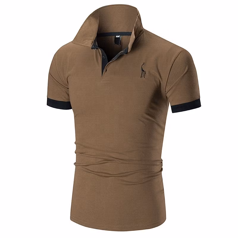 Summer Clothing Casual Sport Men Polo T Shirt Custom Logo Embroidery Fitness Golf Sport Gym Workout Casual Polo Shirts for Men