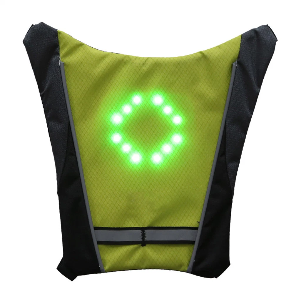 Sport Protective LED Luminous Signal Hi Visibility Cycling Vest Safety Vest