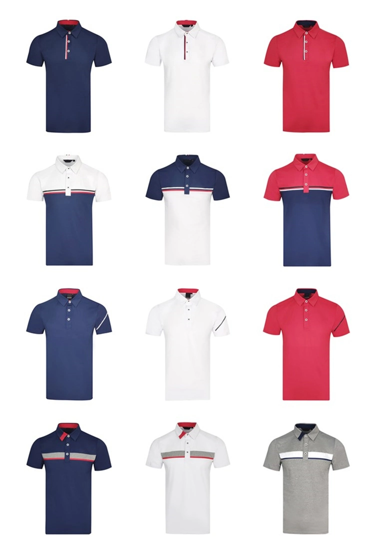 High Quality Custom Latest Design Dry Fit Golf Men Polo Shirt