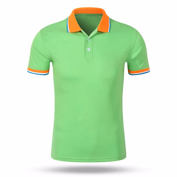 High Quality Custom 100% Cotton Uniform Men&prime;s Golf Polo Shirt with Embroidered Printing Logo Polo Shirts Men
