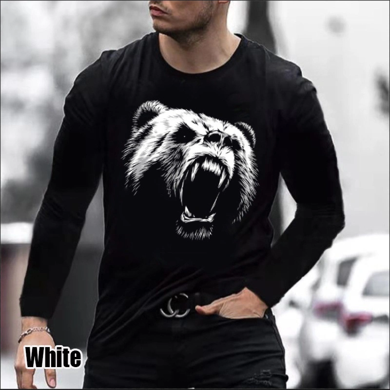 Wholesale All Over Print Plain Cheap Polyester Promotional Long Sleeves Quality Men Fashion Stock Shirt Printed Tshirt Printing T-Shirt Tee Shirts T Shirt