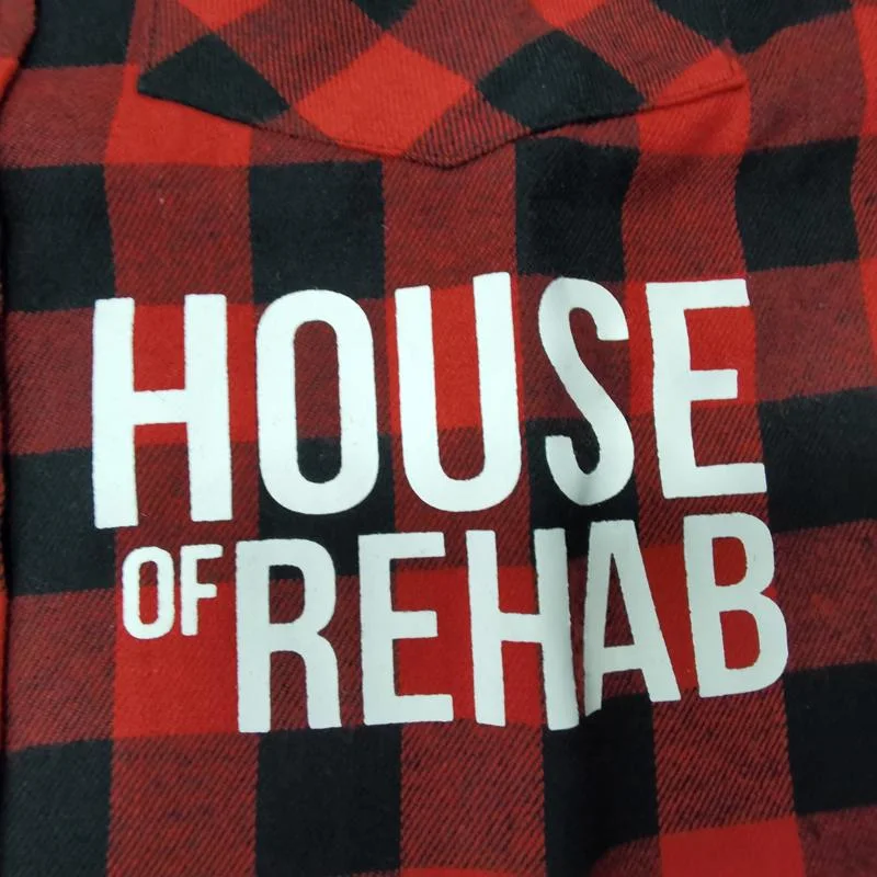 Custom Popular Long Sleeve 100% Cotton Plus Size Red and Black Flannel Plaid Shirts for Men