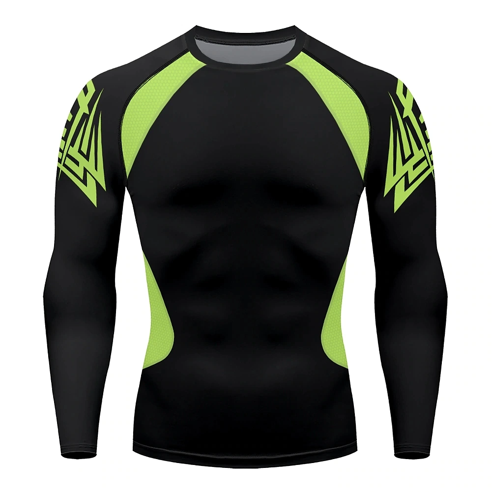 Custom Premium Quality Wholesale Fitness Tight Compress Men Jersey Rdx Shirt Black Bodybuilding Gym Running Training Long Sleeves Shirts