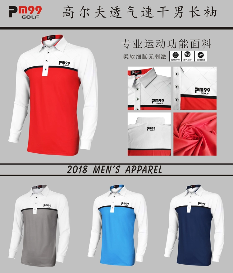 High Quality Custom Latest Design Dry Fit Golf Men Polo Shirt